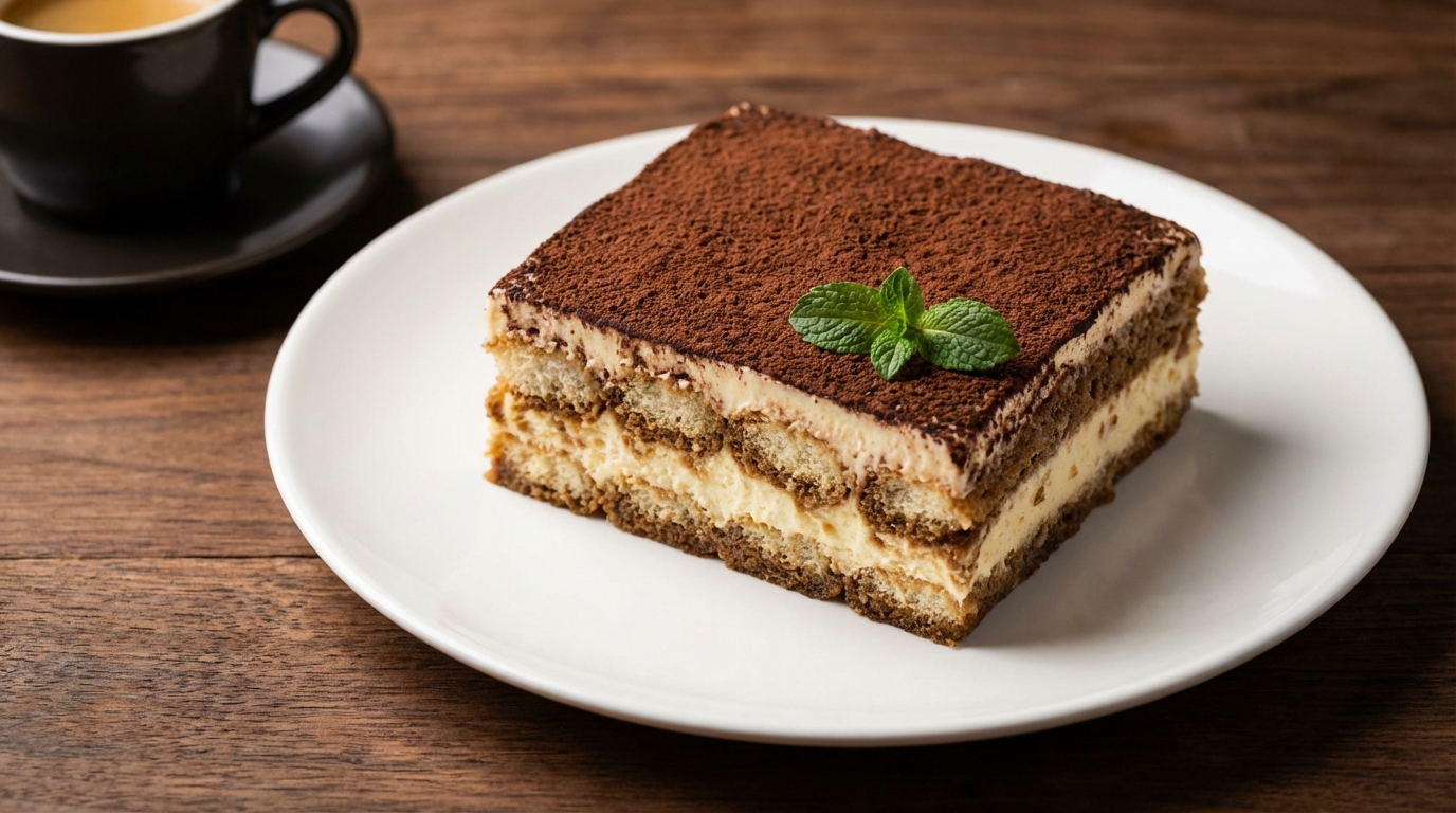 Hausgemachtes Tiramisu im Glas